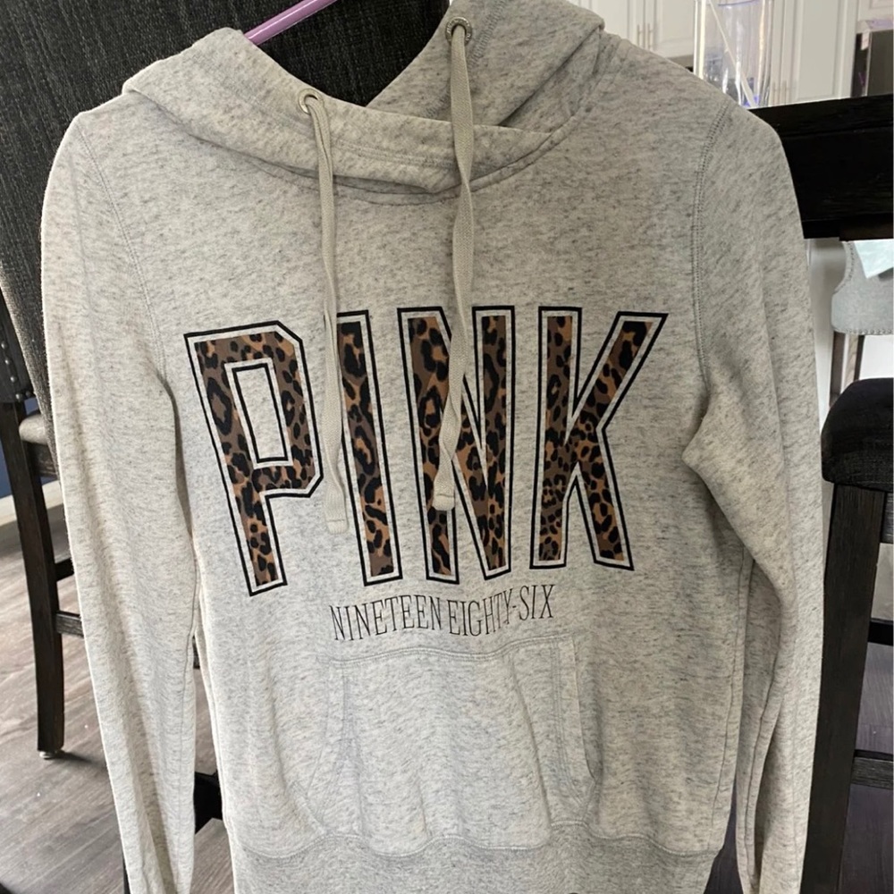 Victoria’s Secret PINK leopard sweatshirt